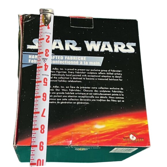 Star Wars Darth Vader Hand-Crafted Fabriche Christmas 2006 Kurt Adler New in Box - Picture 9 of 10